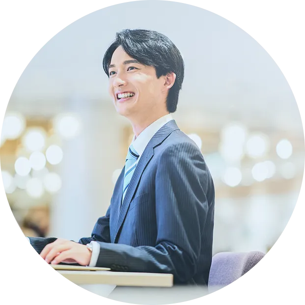 健康なビジネスマン